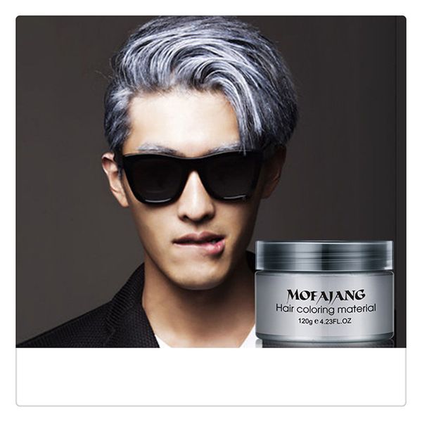 2019 Plant Extracts Hair Pomades Natural Silver Grey Matte