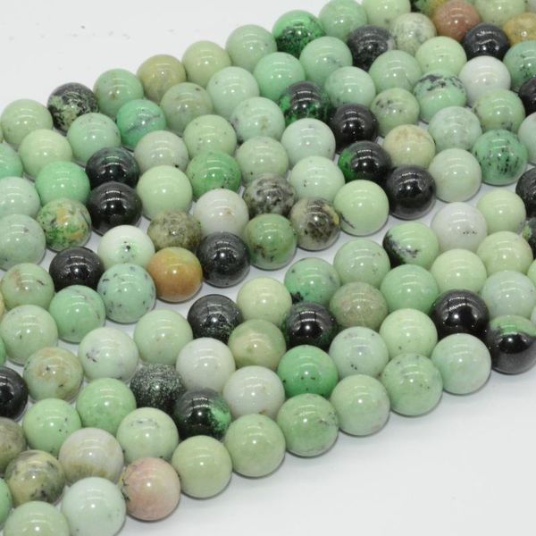 

natural simple quality hydrogrossular garnet loose round beads 8mm