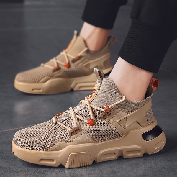 

fashion men's running flying weaving mesh breathable men shoes comfortable outdoor tenis footwear zapatillas hombre z1-99