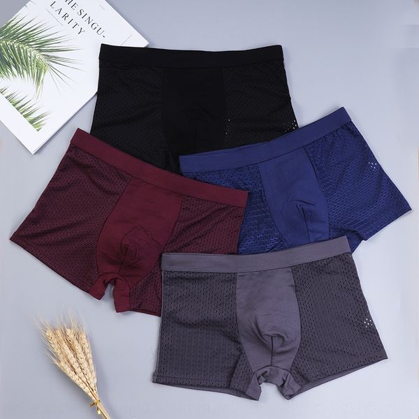 

underwear net also u-shaped modal boxer underwear net underpants also u-shaped modal men's boxer pants men's underpants, Black;white