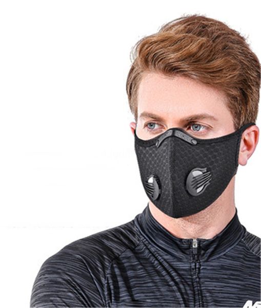 

в ctock face mask mouth 3-е изд слой активированного угля маски # qa529, Black