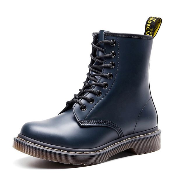 

2019 new men boots male shoes dr motocycle warm ankle winter shoes men plus size 47 48, Black