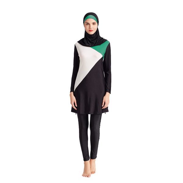 

3 мђђлманкое женин кђпалники полное покѬие моде иламкий swim suit hooded к