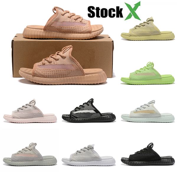 

2020 new arrival men women stock x brand sandals summer sell clay designers mens flip flops outdoor casual shoes, Black