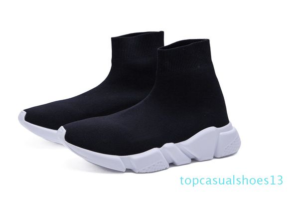 

designer shoes speed2020 runner trainer black red oreo triple black flat fashion sock boots casual sneaker with box dust bag t13