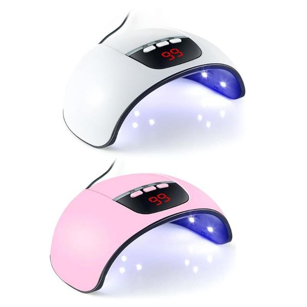 45w led nail uv lamp nail dryer polish lamp for manicure polish gel dryer tools