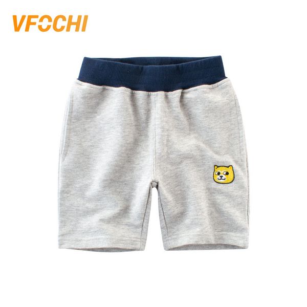 

vfochi new boys shorts trousers 2-10y summer cute children shorts sports pants boys beach kids short motion pants, Black