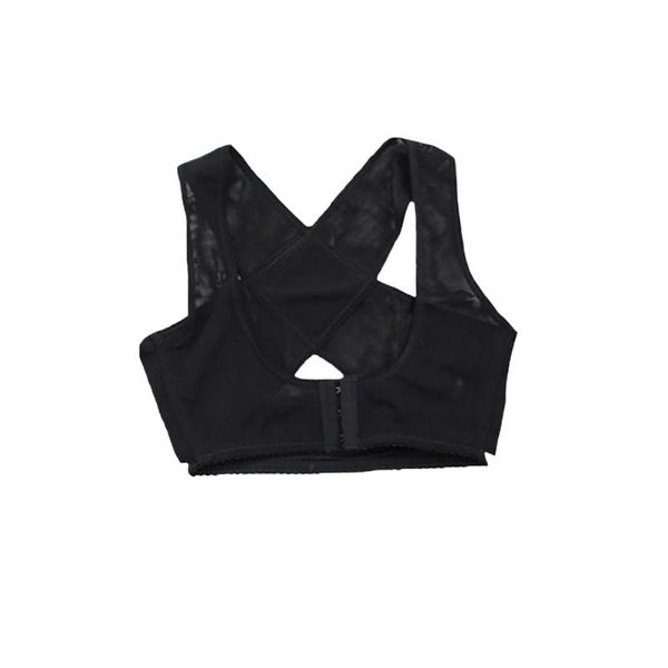 

women's tanks & camis women posture corrector shoulder back gift chest brace ortics rectify adjustable health ultra thin support belt, White