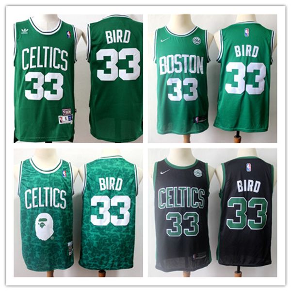 larry bird vintage jersey