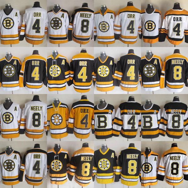 

4 Bobby Orr Boston Bruins Hockey 8 Cam Neely Krejci Brad Marchand Patrice Pastrnak Tuukka Rask Zdeno Chara Bergeron Jerseys