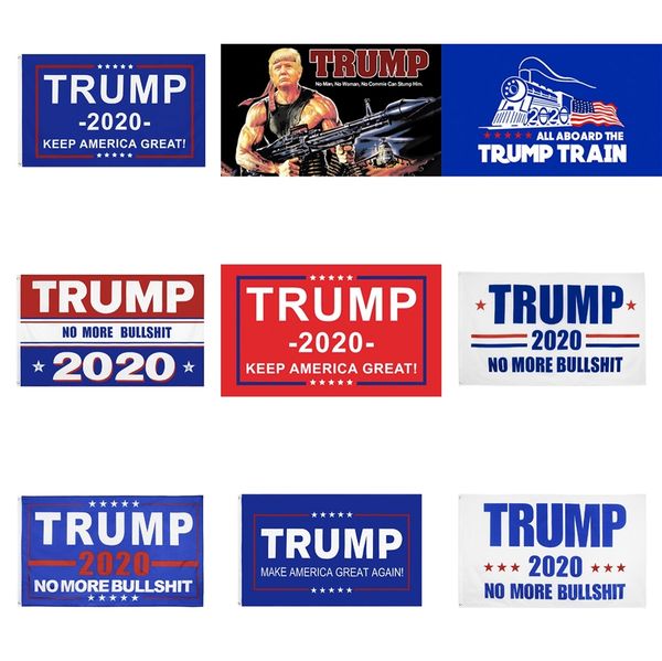 

8 colors decor banner trump flag hanging 90*150cm keep america great banners flag 3x5ft digital print donald trump 2020 flags m527 #81