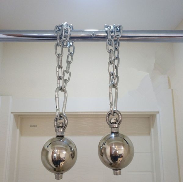 

metal training arm and back muscles pull-ups strengthen ball wrist climbing finger training hand grip strength ball a9273