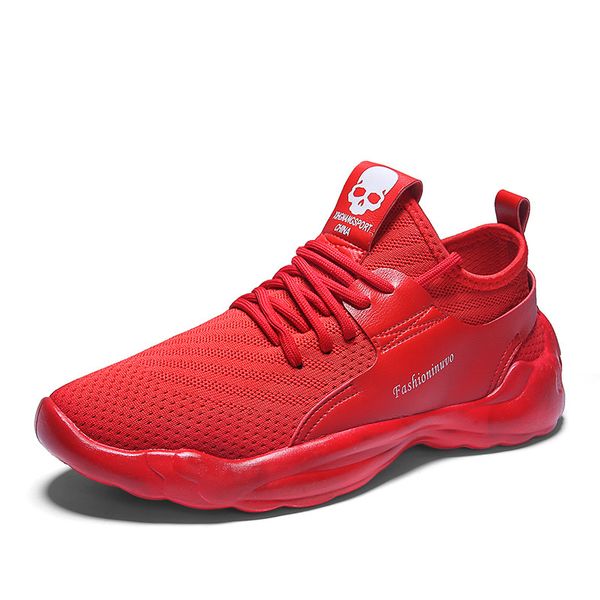 

2020 autumn summer sneakers lightweight running shoes casual shoes men's breathable mesh sports size 39-44, Black