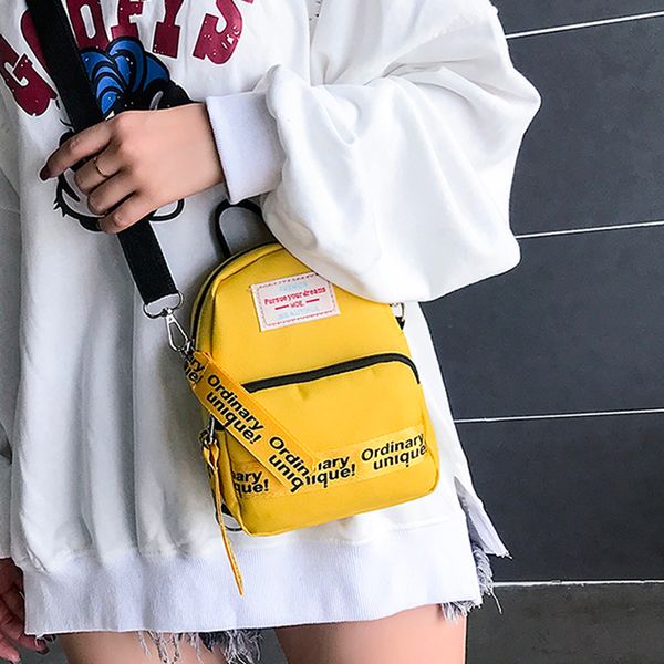 

women bag cross body canvas bag mini phone woman trendy simple canvas shoulder bags ladies mini leisure crossbody bags#g3