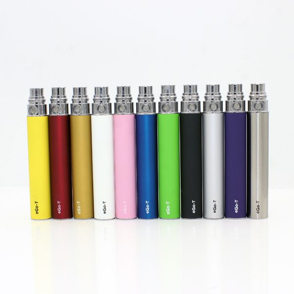 

Ego T Battery ECig Ego-t E Батареи для сигарет Костюм для 510-ниточного распылителя Clearomizer Vaporizer 650 900 1100 1300 мАч DHL бесплатно