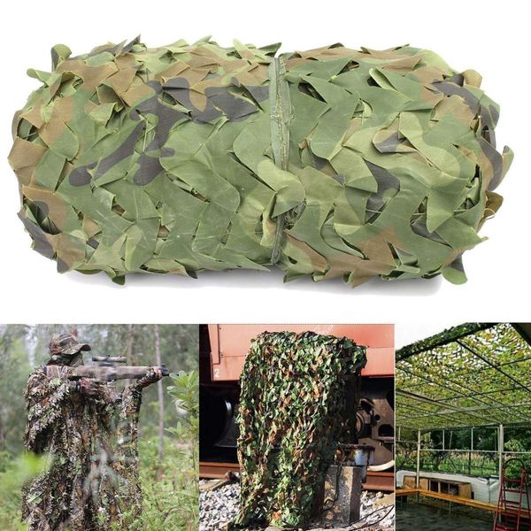 6x4m Outdoor Sun Shelter Canopy Woodland Camouflage Netting Sunshade Cloth Army Hunting Camping Cover Net Decoration Tents Uk Dome Tents From Ahaheng