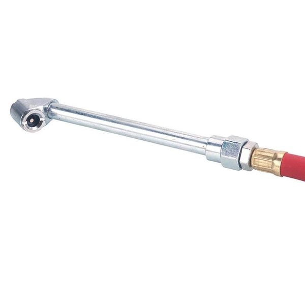 

air pressure inflator car gauge 12\" compressor dual chuck accessory