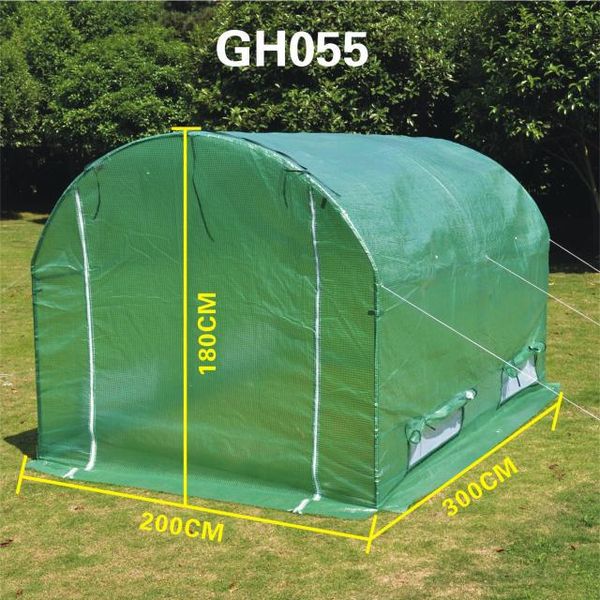 

gh055 double door greenhouse full of iron arched canopy roof insulation greenhouses to grow vegetables balcony room