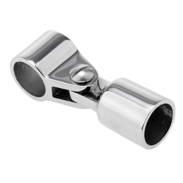 

marine 316 stainless 22mm bimini caps external eye end deck hinge