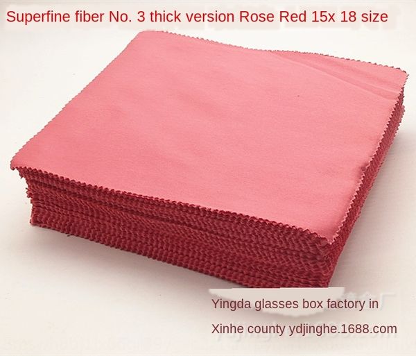

blue super fine fiber jade jewelry cleaning rose red screen wiping glasses cleaning glasses cloth cloth