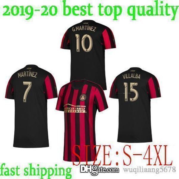

Size 4xl 19 20 atlanta united fc football jer ey almiron jone martinez garza villalba mccann cu tomize home red white black occer hirt