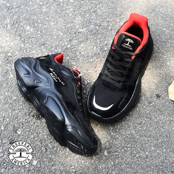 

treeperi fashion chunky 4.0 men women reflective casual shoes for 36-44 black obsidian pink sneakers obsidian green designer shoes trainers