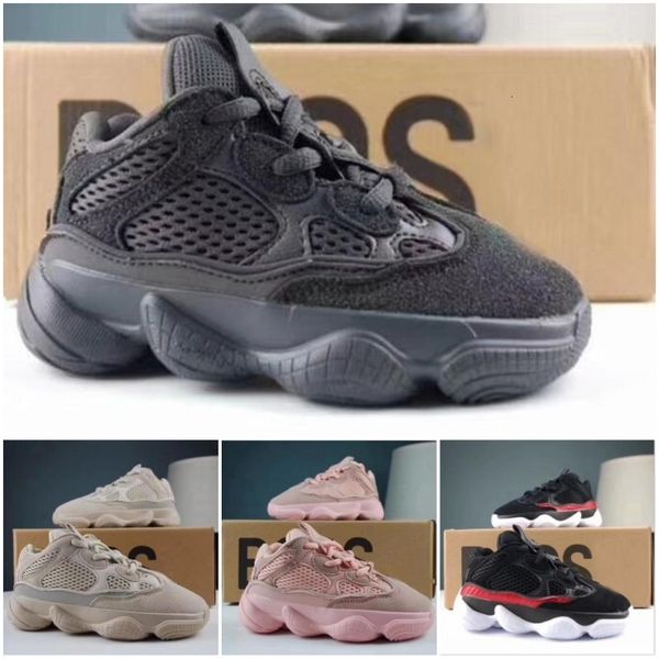 

new baby kids shoes wave runner 500 running shoes girl boy trainer sport shoe kanye west sneakers children athletic shoes black