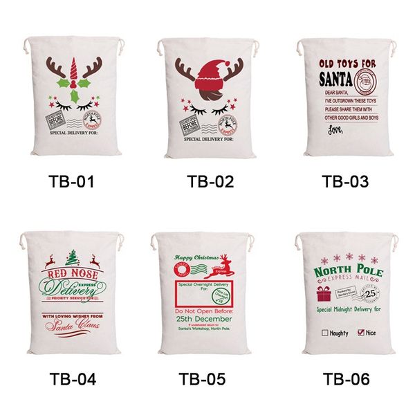 Express Mail Service Christmas Sack Personalised Santa Delivery Boy Girl Stockin