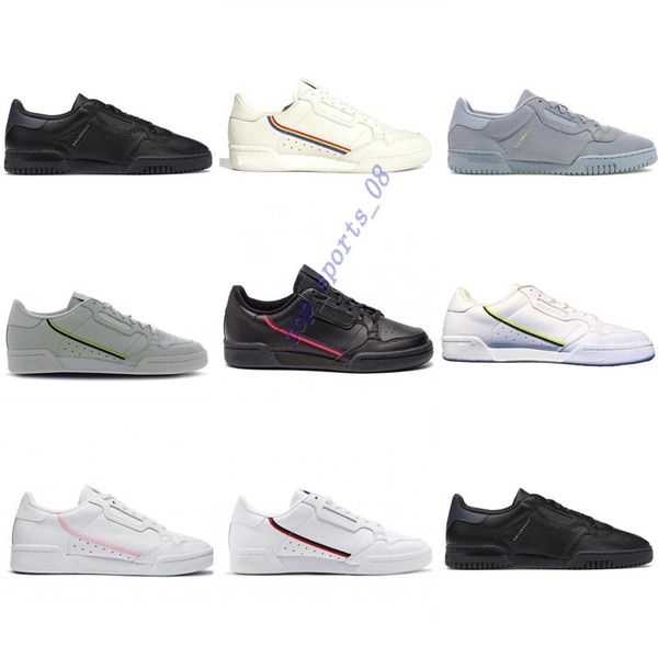 

new2020 calabasas powerphase continental 80 casual shoes pride clould white core black rascal grey women mens trainers sports sneakers 36-45