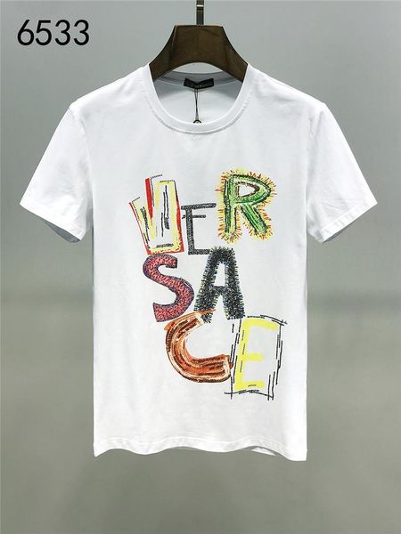 

2020ss new mens designer t shirt luxury paris fashion tshirts summer women pattern t-shirt male 100% cotton tees, White;black