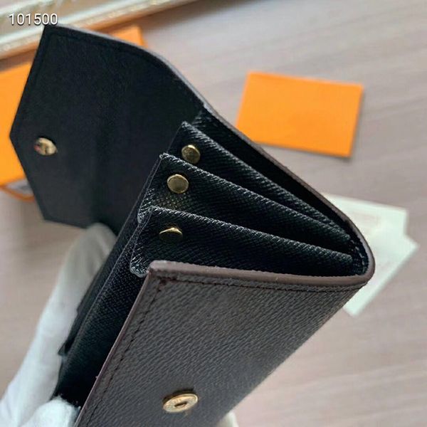 

classic women's short wallet holder designer wholesale pocket leather business holders fashion wallet coin holder card multi-color card, Red;black