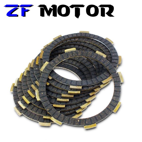 

6piece motorcycle accessories clutch disc friction plates engine clutch plate for cbr250 mc17 mc19 mc14 mc22 cbr250rr jade