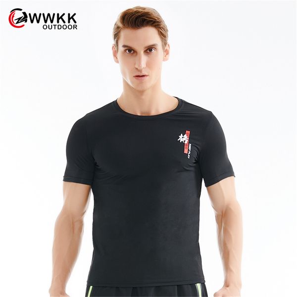 

2019 wwkk summer couples lovers t-shirt men women breathable o-neck tees short sleeve outdoor mountaineering hiking t-shirts, Gray;blue