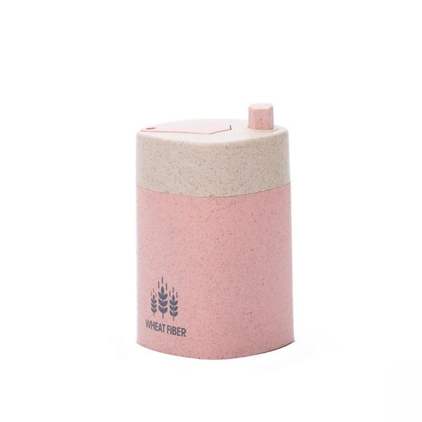 

european style automatic toothpick holder wheat straw storage container table decoration & accessories toothpick holder box