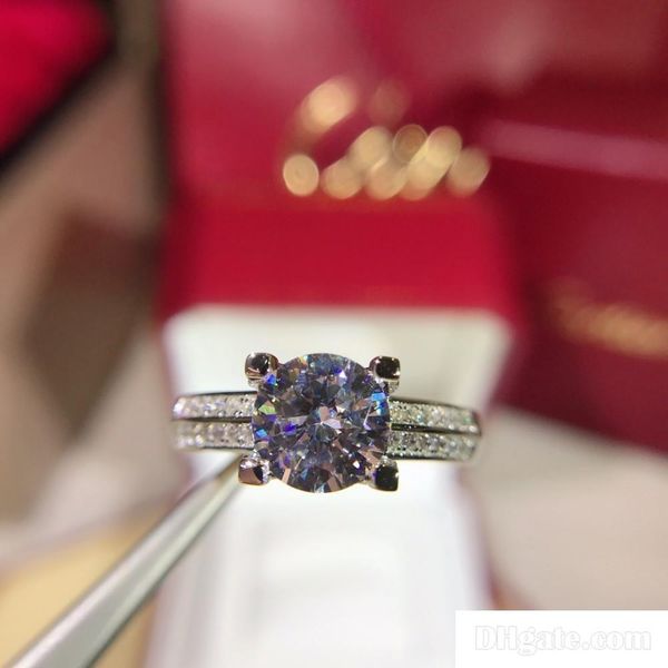 

couple rings roman ring jewelry inlay cubic zirconia silver ring female luxury designer jewelry female ring engagement rings