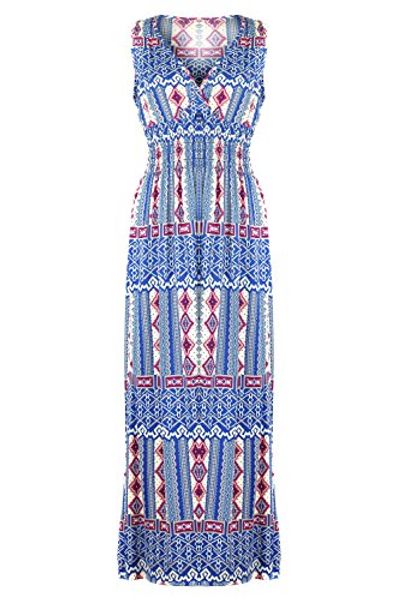 

g2 chic women's bohemian printed and patterned spring and summer dress, Black;gray
