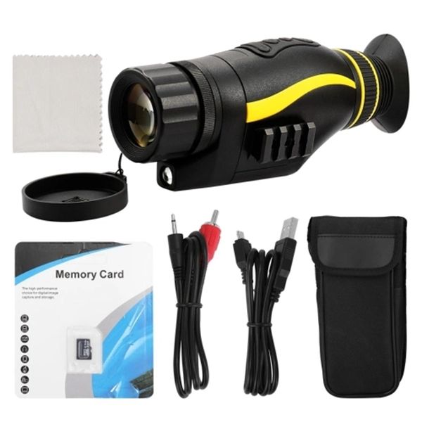 

nv0435 4x infrared night-vision outdoor use monocular telescope