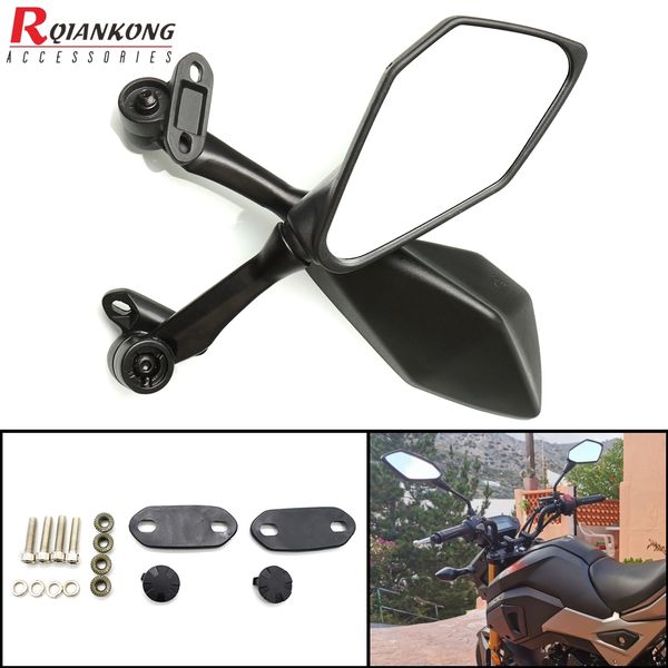 

universal motorcycle rearview mirror for cbr600 f2 f3 f4 f4i cbr600rr cb1000r cb599 cb600 cbr900rr nc700 pcx12 s1000rr