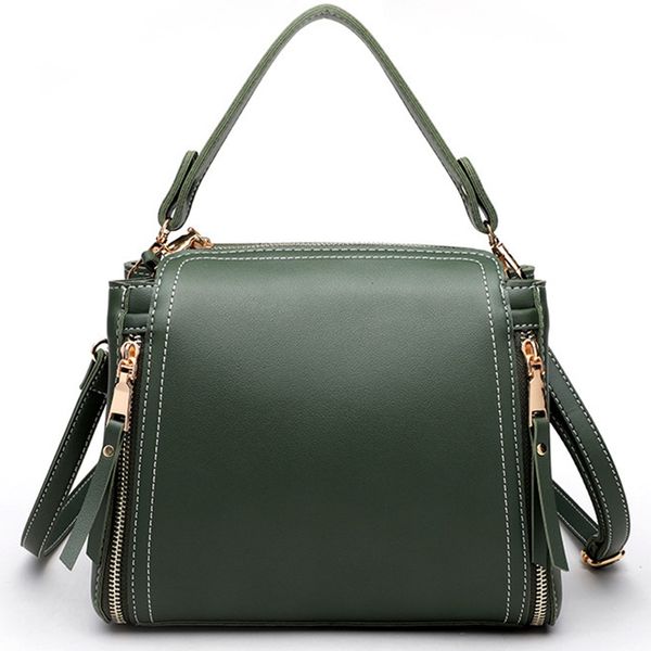 

2020 small mini bucket women messenger bags with long strap designer crossbody bags green shoulder female fashion korean