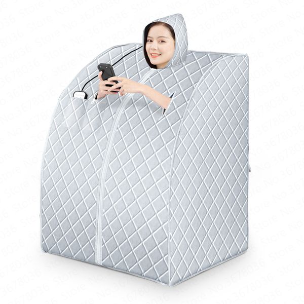 

outside sweat steamer single detox room home body sweating sauna box full moon dry steaming machine bathtub