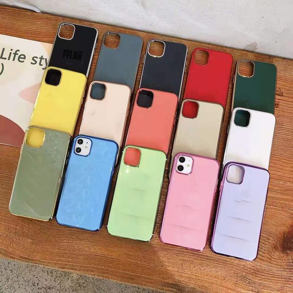 

imitation original electroplated soft shell for iphone11promax with logo for apple x xr 7/8 6/6s 8p mobile phone case