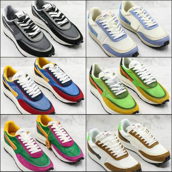 

without box)2019 new sacai ldv waffle daybreak trainers shoes for men women fashion designer breathable sneakers sports running shoes
