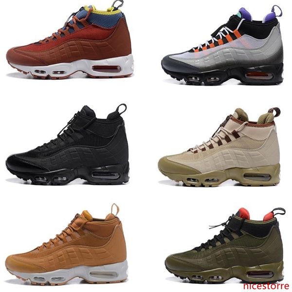 

2020 new s mens sneakerboot black army green greedy red designer boots men high sports trainer running shoes sneakers 7-12