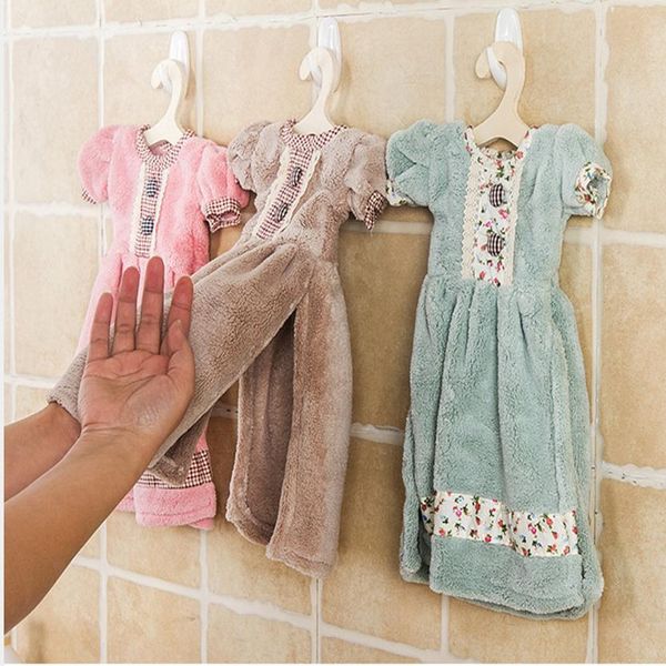 

creative lovely princess skirt dress hand towel cute absorbent cora kids bathroom cute dress shape hand towel