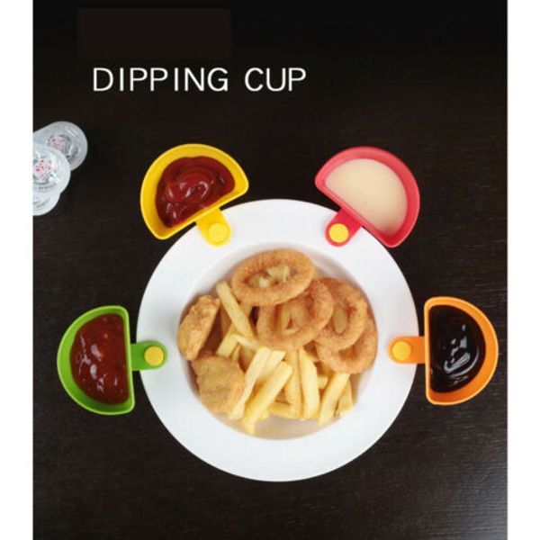 

dip clips dipping sauce holders food ketchup bbq blue ranch dressing crate uk
