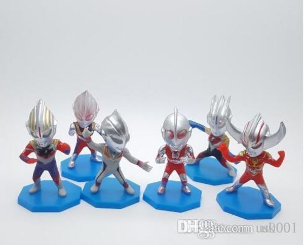 

6style ultraman superman model toy boys gifts doll for kids gift present sell