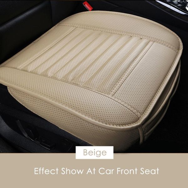 

1pcs breathable pu leather car front seat protector cushion cover 53*50*30cm