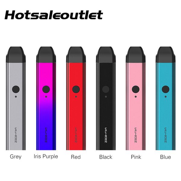 

UWELL Caliburn Portable POD System Starter Kit 11W Встроенный 520mAh с 2мл Pod Cartridge 100% оригинал