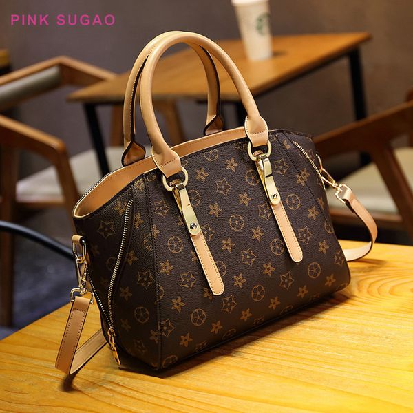 

pink sugao luxury handbags women bags designer fashion shoulder bag leather crossbody bag for women tote famous