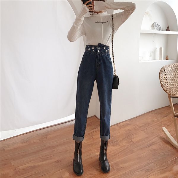 

blueberry jeans trousers of female speakers, Blue